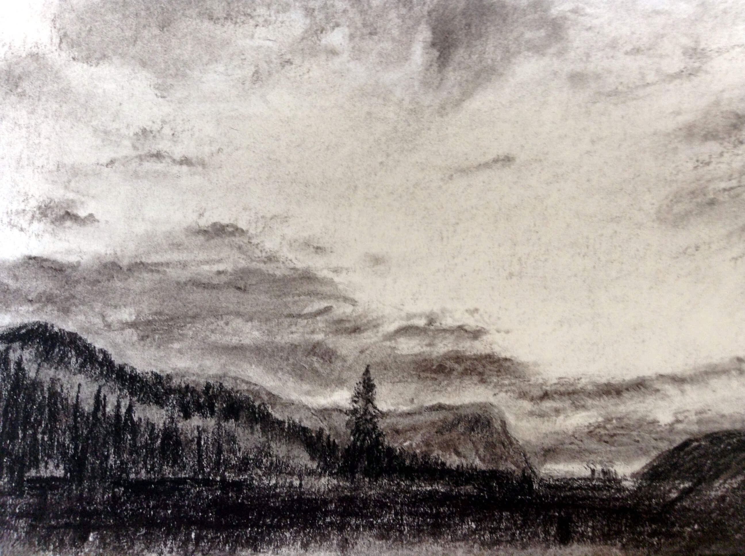 Abstract Charcoal 3