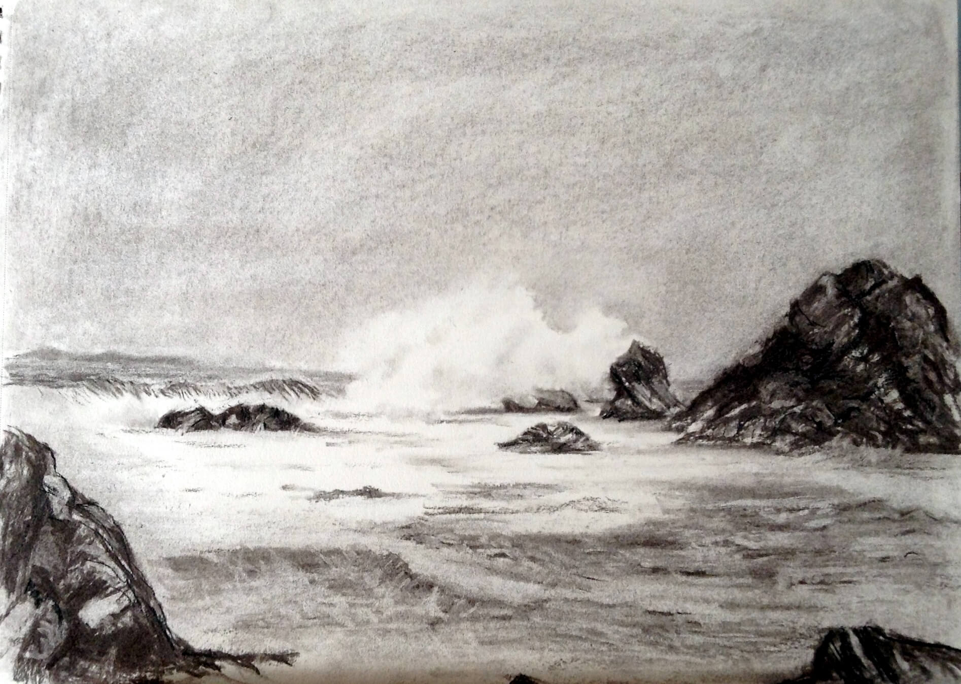 Abstract Charcoal 3