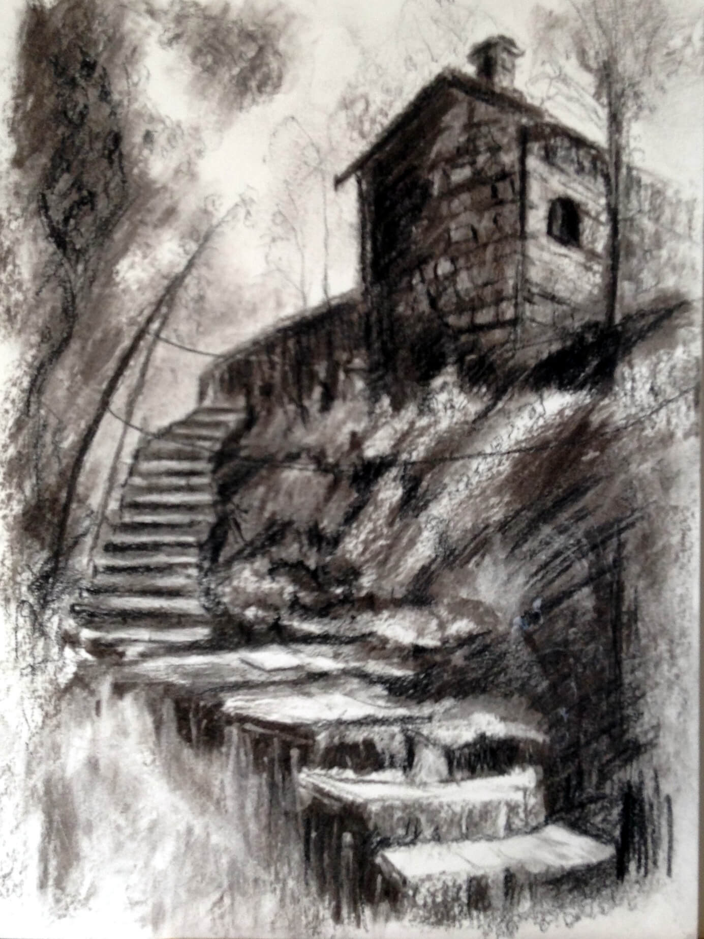 Abstract Charcoal 3